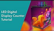 LED Digital Display Counter Tutorial | Product Demo | Displays2go®