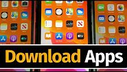 How to Download Apps on iPhone X | iPhone XS | iPhone XS Max | iPhone XR