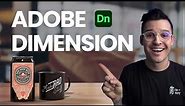 Adobe Dimension Tutorial | 3D Mockups for Beginners