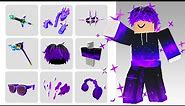 22 THE BEST FREE PURPLE AND BLUE ITEMS ROBLOX 2023