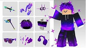 22 THE BEST FREE PURPLE AND BLUE ITEMS ROBLOX 2023