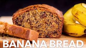Moist Banana Bread Recipe | Sweet Bread
