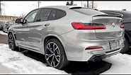2020 BMW X4M Competition Donington Grey Metallic 503HP | In-Depth Video Walk Around