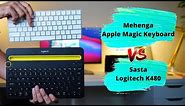 Apple Magic Keyboard vs Cheap Logitech K480 keyboard