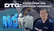 DTG printing on zipper hoodies: Everything you need to know