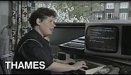 How to send an 'E mail' | Database | Retro Computers | Early E mail | 1980s Technology | 1984