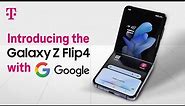 Introducing the Galaxy Z Flip4 with Google | T-Mobile