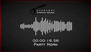 Party Horn | HQ Sound Effects
