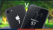 Cámara iPHONE 7 vs SAMSUNG GALAXY S7
