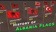 Timeline :- History of Albania Flag | Evolution of Albania Flag | Flags of the world |