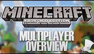 NEW! Minecraft for Xbox 360 - Multiplayer Overview