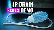 How to use a JP drain? | Jackson-Pratt Drain