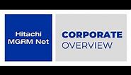 Hitachi MGRM Net - Corporate Overview