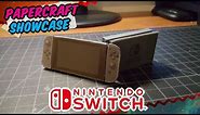 Tiny Nintendo Switch Papercraft (1½ inch model)