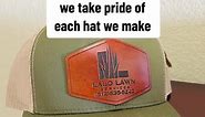 Thank you all for your continuous support! Let us help you show off your company's logo with our custom leather patch hats. Thank you for your support- Gracias por su apoyo lalo lawn services #leatherpatchhats #customgiftsideas #qualityoverquantity | Trevizo Hat Co.