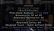 D2R - PERFECT INSIGHT RUNEWORD - Building OP Runewords - Diablo 2 #shorts