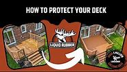 How to use Liquid Rubber Deck Coating to protect your Deck