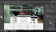 How To Create a Website Layout With Photoshop From Wireframe [Part 2]