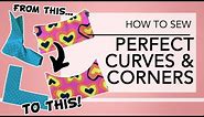 Clipping and Notching - How to Sew Perfect Curves & Corners