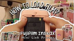 How to load: Instax Mini Link Printer #fujifilm