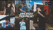 Vincenzo Aesthetic Lightroom Preset | Free Lightroom Mobile Preset | Film Preset | Grainy Aesthetic