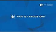 What is a Private APN - M2M Data Connect Private APN
