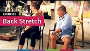 Back Stretch for Older Adults
