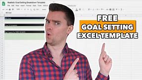 Excel Goal Setting Template (FREE!)