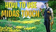 Fortnite Chapter 4 Midas Touch Augment - How To Use ULTRA Rare Midas Touch!