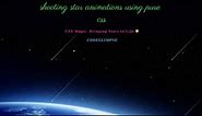 Creating a Mesmerizing Shooting Star Animation with CSS | CSS Animation Tutorial