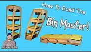 Bin Storage Rack System - Easy DIY Tote Storage Shelves - Garage Organization Ideas