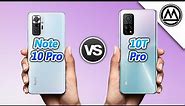 Xiaomi Redmi Note 10 Pro vs Xiaomi Mi 10T Pro