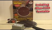 Installing Atlas #305 Turntable with #304 Motor Drive