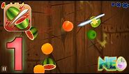 Fruit Ninja: Gameplay Walkthrough Part 1 - Slicing Fruit! (iOS, Android)