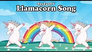 The llama unicorn song! A fun llamacorn song with cute animations, a happy llama song!