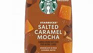 Starbucks Ground Coffee, Salted Caramel Mocha Naturally Flavored Coffee, 100% Arabica, Limited Edition, 1 Bag (17 Oz)