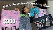 BACK TO SCHOOL CLOTHING + SHOE TRY-ON HAUL | senior year 2023