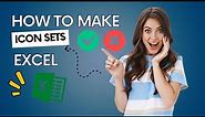 How to Apply Icon Sets in Excel - Easy Tutorial