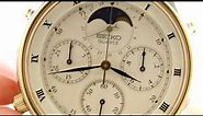 Seiko 7A48 Moonphase Watch