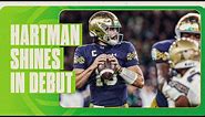 Sam Hartman Throws 4 Touchdowns in Irish Debut | Highlights vs Navy | Notre Dame Football