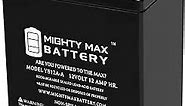 Mighty Max Battery YB12A-A -12 Volt 12 AH, 165 CCA, Rechargeable Maintenance Free SLA AGM Motorcycle Battery