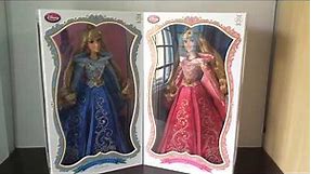 Limited Edition Aurora Doll Blue Dress Review and Unboxing - Disney Store SLEEPING BEAUTY