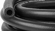3/8 Inch (10mm) ID Fuel Line Hose 25FT NBR Neoprene Rubber Push Lock Hose High Pressure 300PSI for Automotive Fuel Systems Engines
