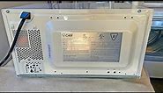 a Solar Powered Microwave Test using my new 600 watt Commercial Chef Microwave...