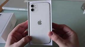 Apple iPhone 11 64GB White Unboxing