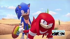 Sonic Boom - Knuckles Wheelbarrow Race Test Run