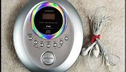 Audiovox Portable CD Player FM Radio DM8210 45