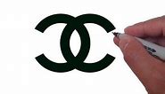How to Draw the Chanel Logo