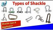 Shackles | Shackle Types | Types of Shackle & it's Application | Shackles used in Industry |