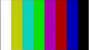 HD TV colour bars test — full HD 1920X1080